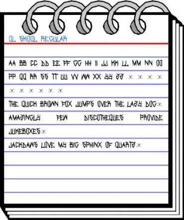 Ol Skool Regular Font