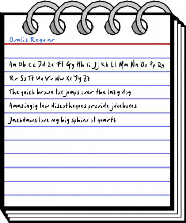 Ovalis Regular Font