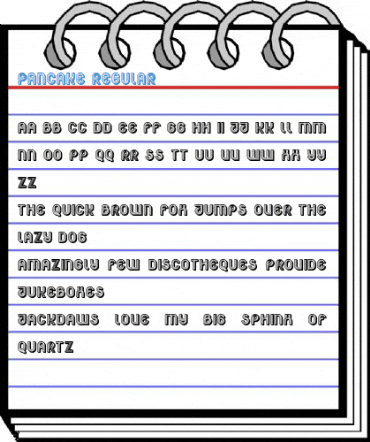 Pancake Regular Font