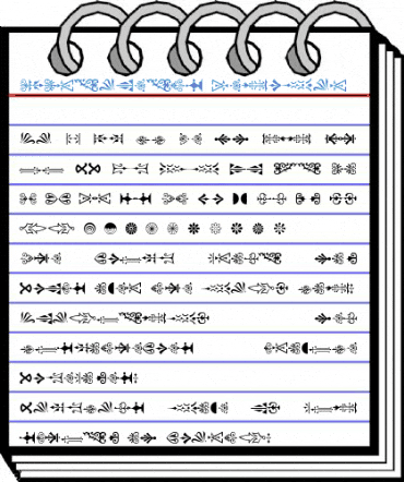 PCOrnaments Regular Font