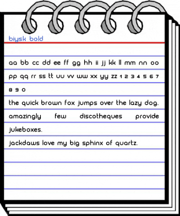 Biysk Bold Font