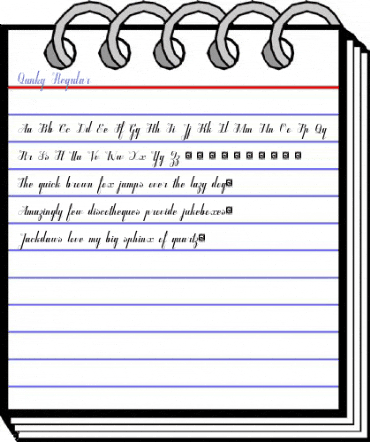 Qunky Regular Font