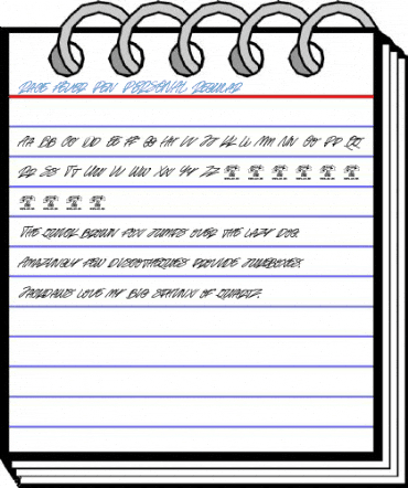 Race Fever Pen PERSONAL Regular Font