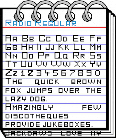Radio Regular Font