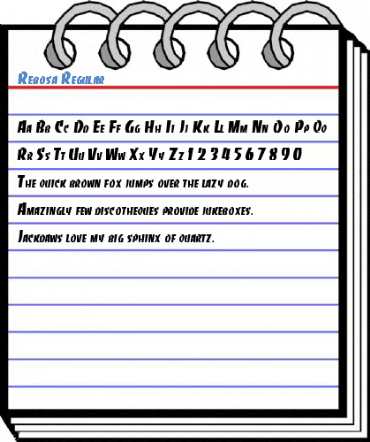 Rebosa Regular Font
