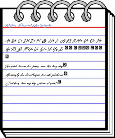 Rotters Personal Use Regular Font