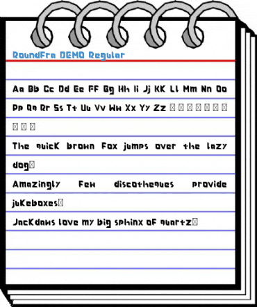Roundfra DEMO Regular Font