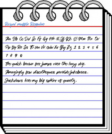 Royal muffin Regular Font