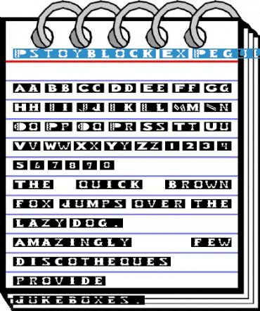 Rstoyblock Ex Regular Font