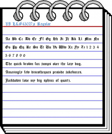 VI Lꠓa Regular Font