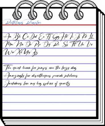 Ruthligos Regular Font