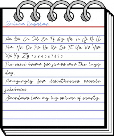 Sabina Regular Font