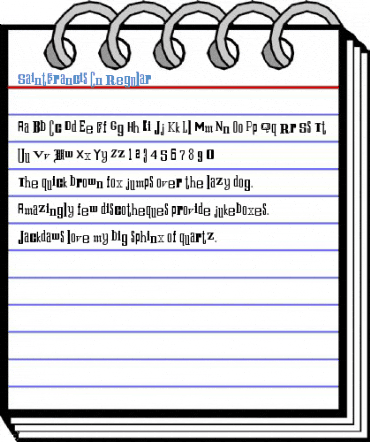 SaintFrancis Cn Regular Font