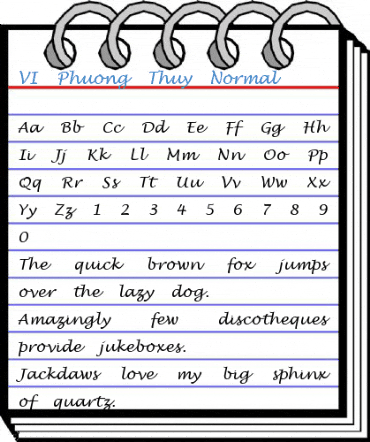 VI Phuong Thuy Normal Font