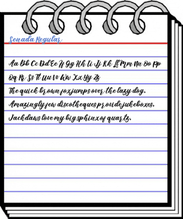 Senada Regular Font