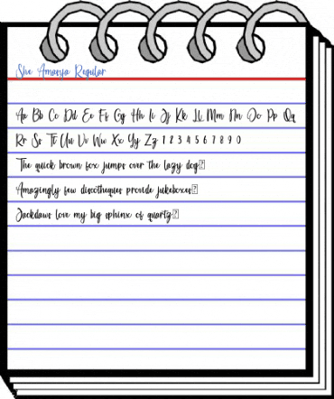 She Amasya Regular Font