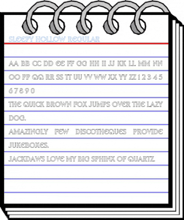 Sleepy Hollow Regular Font