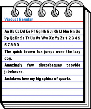 Viaduct Regular Font