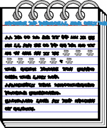 Spoken BG PERSONAL USE ONLY Regular Font