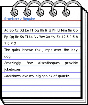 Stanberry Regular Font
