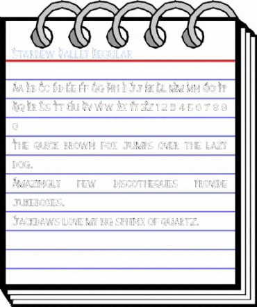 Stardew Valley Regular Font