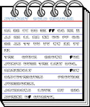 Stewart1 Bold Regular Font