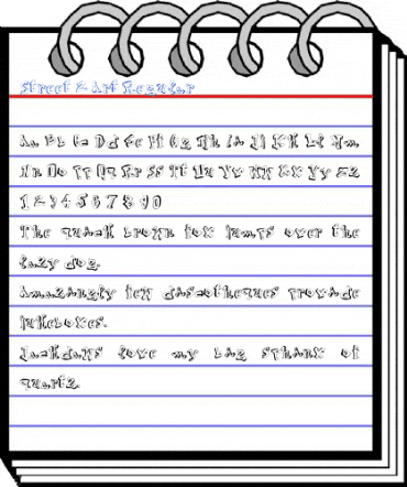Street 2 Art Regular Font