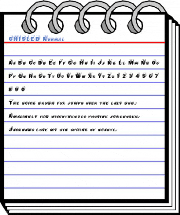 CHISLED Normal Font