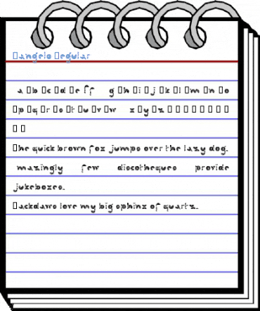 Tangelo Regular Font