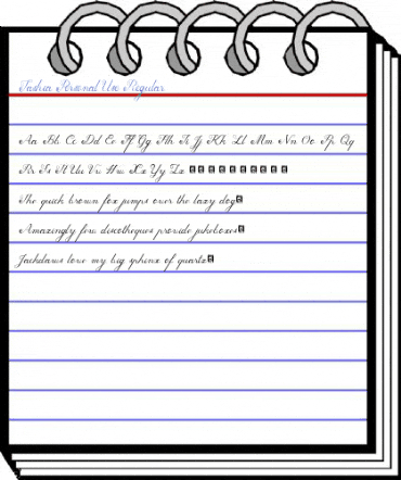 Tashia Personal Use Regular Font