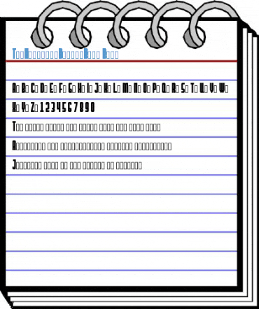 TheHangoverDecadeBold Bold Font
