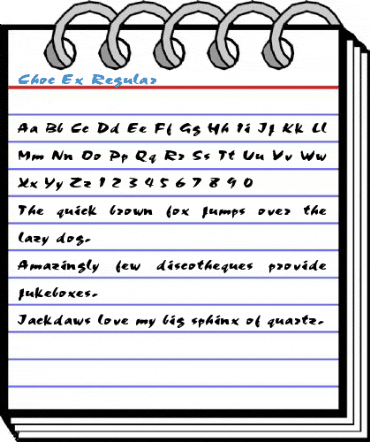 Choc Ex Regular Font