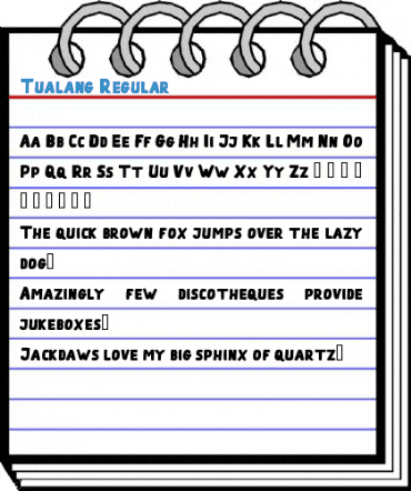 Tualang Regular Font