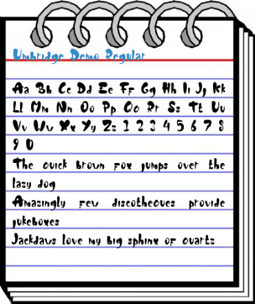 Umbridge Demo Regular Font