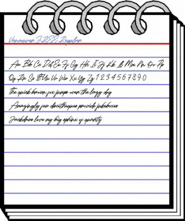Vancouver FREE Regular Font