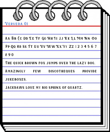 Verveda 01 Font