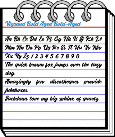 Vigrand Bold Aged Bold-Aged Font