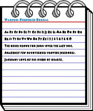 Wampum-Condensed Font