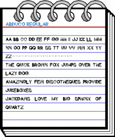 Abduco Regular Font