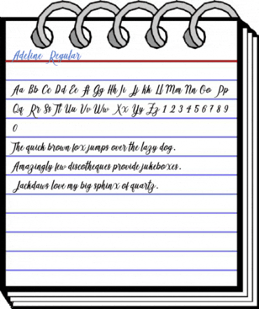 Adeline Regular Font