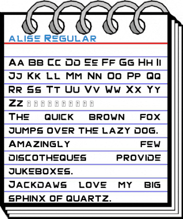 alise Regular Font