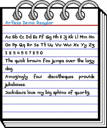 Artless Demo Regular Font