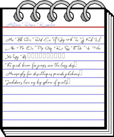 Astoria Demo Regular Font