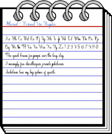 Athernal - Personal Use Regular Font