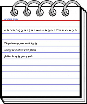 Atrusttacho Regular Font