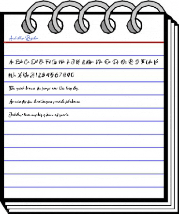 Austellia Regular Font