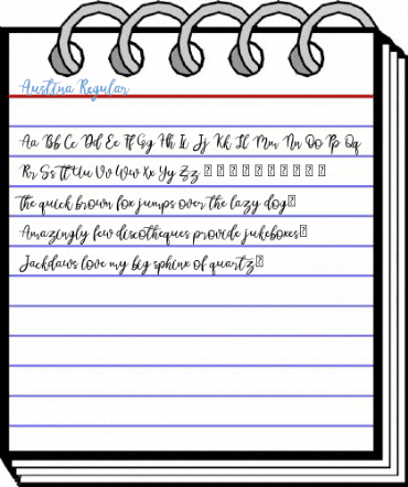 Austina Regular Font
