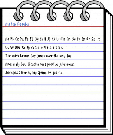 Ayrton Regular Font
