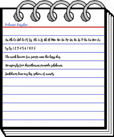 Believer Regular Font