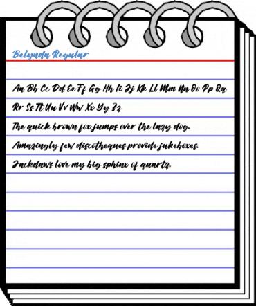 Belynda Regular Font